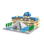 MINIBLOCKS – PÁRIZSI LOUVRE MÚZEUM ÉPÍTŐSZETT (1230 DARABOS)
