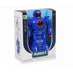 VILÁGÍTÓ, HANGOT ADÓ MOZGÓ ROBOT