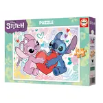 PUZZLE DISNEY STITCH EDUCA 500 DARABOS ÉS FIX RAGASZTÓ