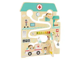 PLAYTIVE FA LABIRINTUS JÁTÉK ÉS KÉSZSÉGFEJLESZTŐ TÁBLA