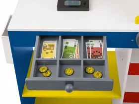 PLAYTIVE FA JÁTÉKBOLT PÉNZTÁRGÉPPEL ÉS KIEGÉSZÍTŐKKEL