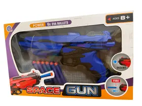 JÁTÉKFEGYVER 6 SZIVACSLÖVEDÉKKEL