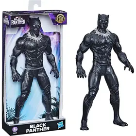 MARVEL BOSSZÚÁLLÓK FEKETE PÁRDUC FIGURA - 24 CM (LILA CSOMAGOLÁSÚ)