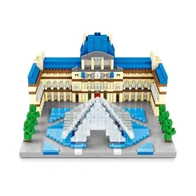 MINIBLOCKS – PÁRIZSI LOUVRE MÚZEUM ÉPÍTŐSZETT (1230 DARABOS)