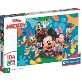 CLEMENTONI 25053 - MICKEY EGÉR ÉS BARÁTAI - 104 DB-OS PUZZLE