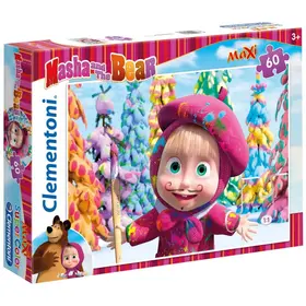 CLEMENTONI PUZZLE 60 DARABOS MÁSA ÉS A MEDVE