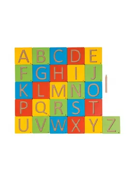 PLAYTIVE MONTESSORI OKTATÓ ÍRÓ- ÉS BETŰTÁBLA