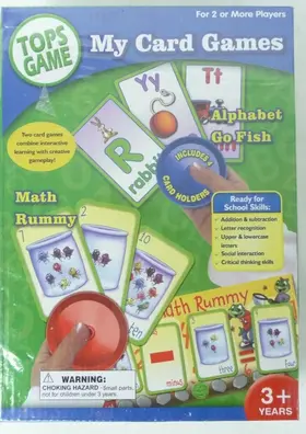 TOPS GAME MY CARD GAMES - ANGOL NYELVŰ TANULÓJÁTÉK
